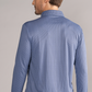 Long Sleeve Button Down Polo Dot // Blue Puppytooth
