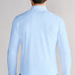 Long Sleeve Button Down Polo Solid // Powder Blue