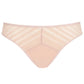 Gorteks Luna Blush Sheer Striped Bikini Panty