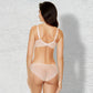 Gorteks Luna Blush Sheer Striped Bikini Panty-3