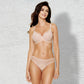 Gorteks Luna Blush Sheer Striped Bikini Panty-2