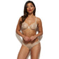 Gossard Glossies Lace Nude Sheer Thong Panty