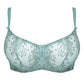 Sheer Embroidery Balconette Bra Laurel