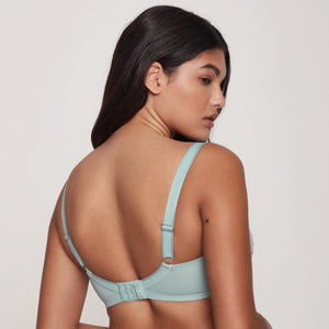 Sheer Embroidery Balconette Bra Laurel-1