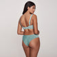 Sheer Embroidery Balconette Bra Laurel
