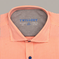Leader Non-Iron Check // Orange