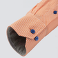 Leader Non-Iron Check // Orange