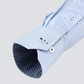 Leader Non-Iron Contrast // Blue Check