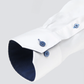 Leader Non-Iron Contrast // Navy