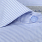 Leader Non-Iron Houndstooth // Micro Blue