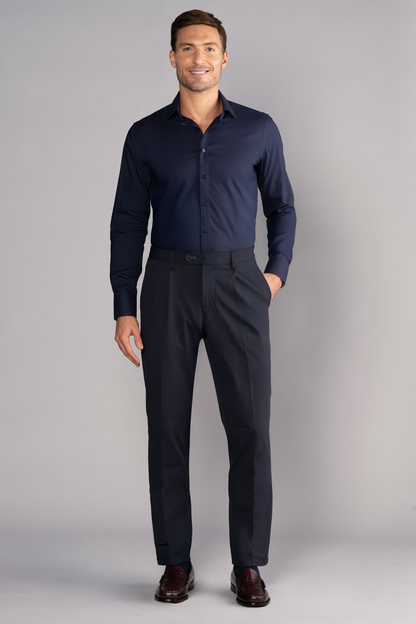Leader Non-Iron Solid // Navy