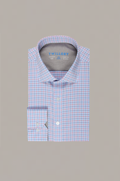 Leader Non-Iron Windowpane // Red Blue