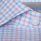 Leader Non-Iron Windowpane // Red Blue