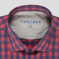 Leader Non-Iron Gingham // Red Blue