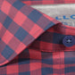 Leader Non-Iron Gingham // Red Blue