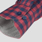 Leader Non-Iron Gingham // Red Blue