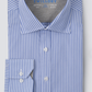 Leader Non-Iron Stripe // Mini Blue