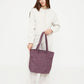Raw Tote Bag Maroon