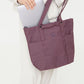 Raw Tote Bag Maroon