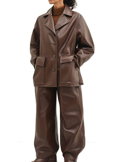 Lily Leather Brown Jacket – Stylish Women’s Brown Leather Jacket