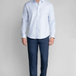Performance Linen Shirt // Light Blue