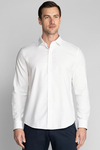 Performance Linen Shirt // White