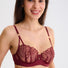 Lisca Adventure Garnet Red underwire bra by Lavinia featuring supportive underwire and smooth fabric for comfortable fit.