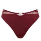 Lisca Adventure Garnet Red Brazilian Panty-2