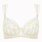 Lisca Miracle Crystal Ecru Sheer Wired Bra