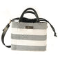 Lolo Medium Woven Crossbody Drawstring Bag