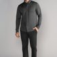 Long Sleeve Button Down Polo Solid // Charcoal