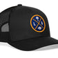 Los Angeles Football Trucker Hat  |  Dark Blue LA X Snapback