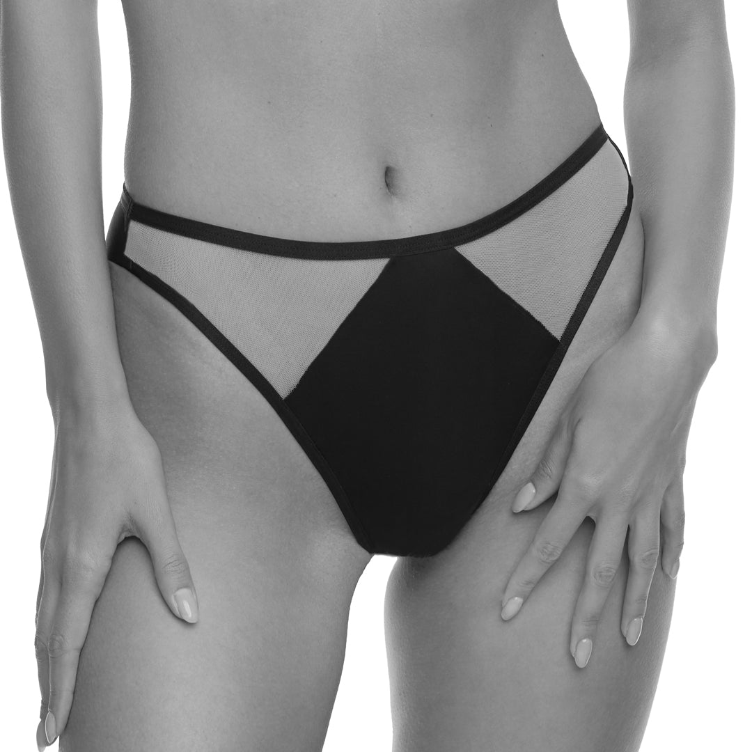 Kinga Lou Pink Invisible Soft Thong Panty-3