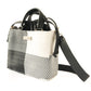 Lucy Medium Woven Crossbody Drawstring Bag