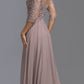 CLEARANCE - Aspeed M2340 Appliqued Mid-Length Long Formal Dress (Size Large)