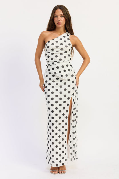 Emory Park Alessandra Top in white and black, stylish women's blouse with a sleek design, perfect for casual or dressy occasions.