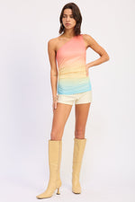 Emory Park Bailey Top in multi-color, stylish sleeveless blouse with a relaxed fit, perfect for casual or dressy outfits.