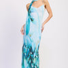 Allie Maxi Dress - Blue Floral