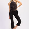 Virelle Halter Top - Brown