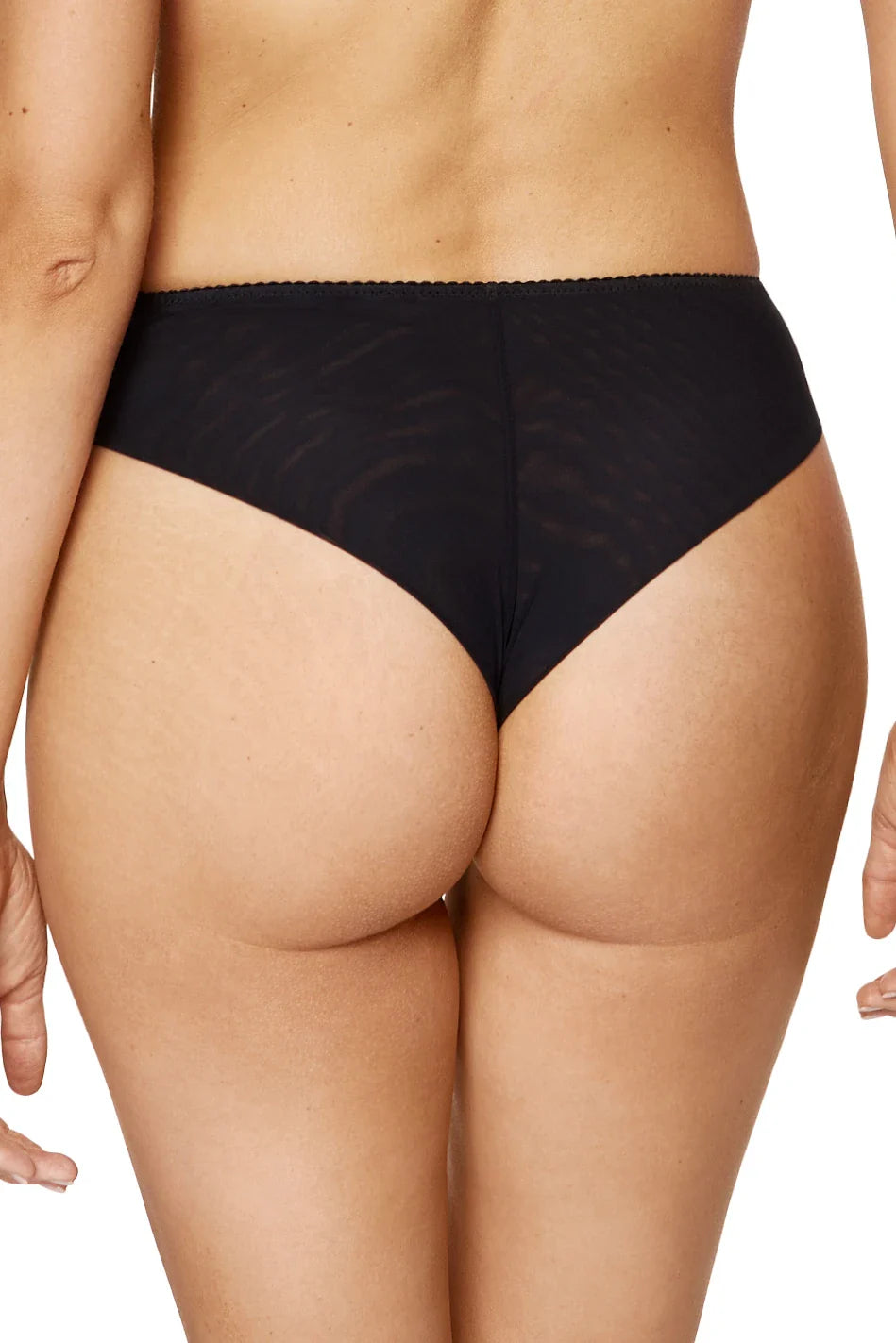 Sheer Mesh Brazilian Thong Panty Gorteks Mare-1