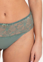 Samanta Mila Sage Lace Thong Panty-0