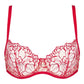 Gorteks Mistress Sheer Mesh Demi Cup Bra