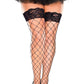 Plus Size Diamond Net Stockings