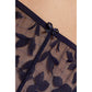 Gorteks Mona Sheer Floral Embroidery Thong