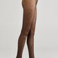 Women's fantasy tights with moon pattern in graphite, featuring celestial design from TheRanok.com.