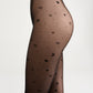 Women's fantasy tights with moon pattern design, featuring celestial motifs in a stylish and comfortable fit by TheRanok.com.