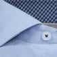 Leader Non-Iron Contrast // Blue Check