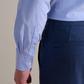 Leader Non-Iron Stripe // Mini Blue