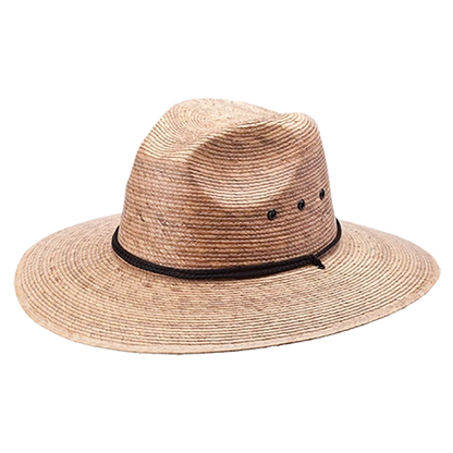 Peter Grimm Maciel straw lifeguard hat with wide brim and chin cord, by HatCountry