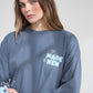 Made New Cropped LS Women's Tee